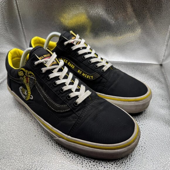 Size M9.5/W11‎ Vans X Cobra Kai Old Skool Black Unisex Lace-Up Sneaker 507452 main image 8